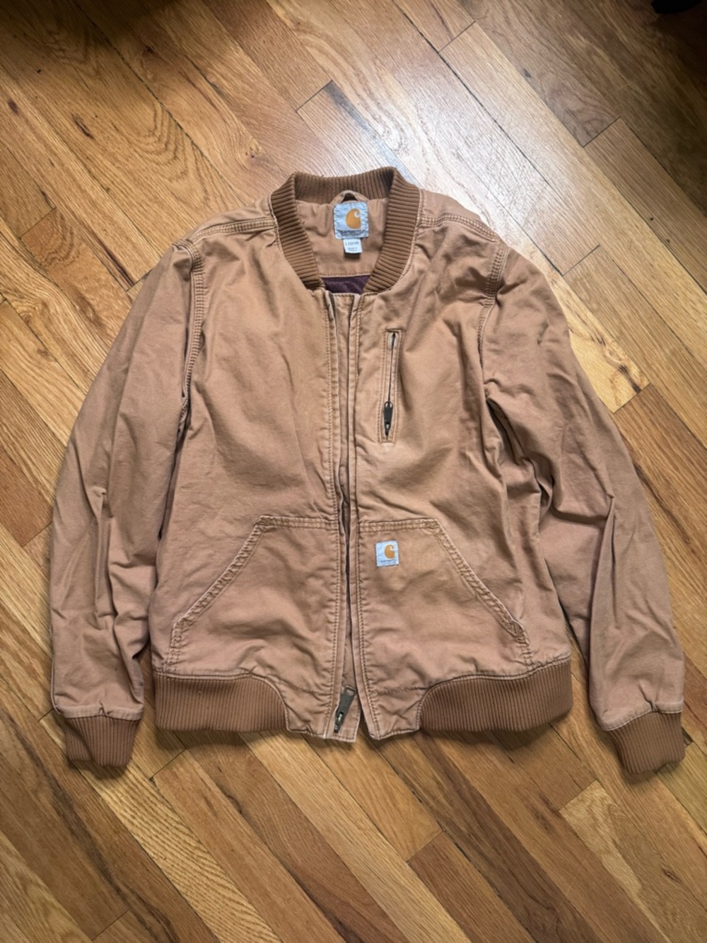 Carhartt Women’s Bomber Jacket Carhartt Brown sz L